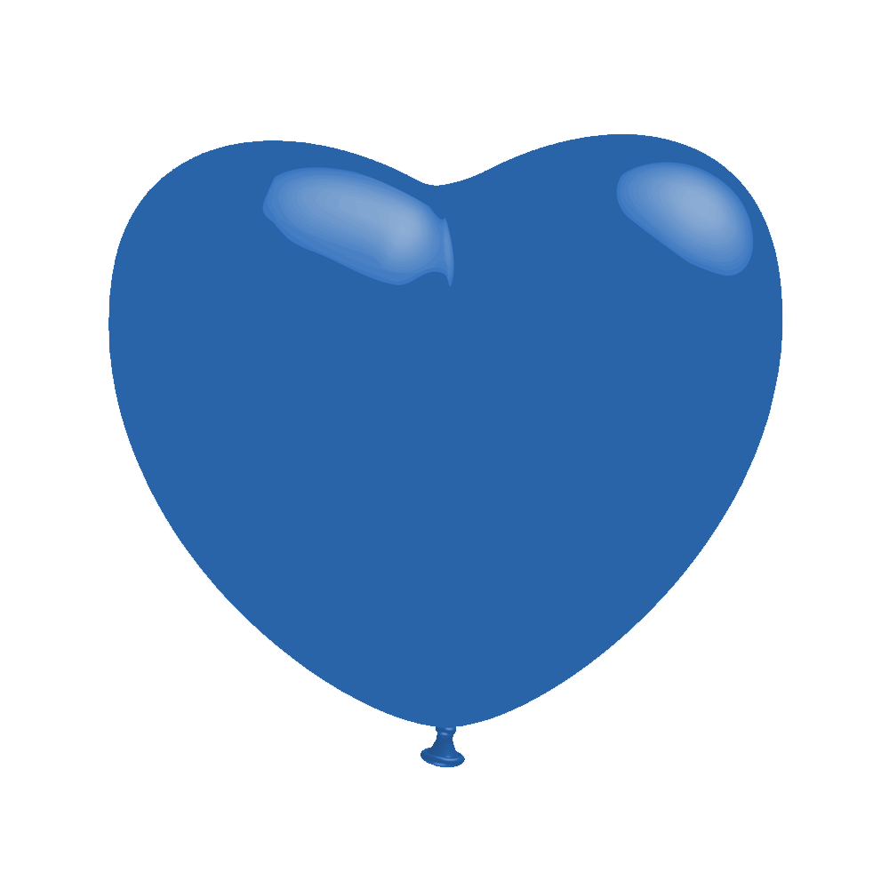 ballon coeur avec logo